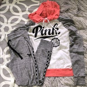 PINK sweat set